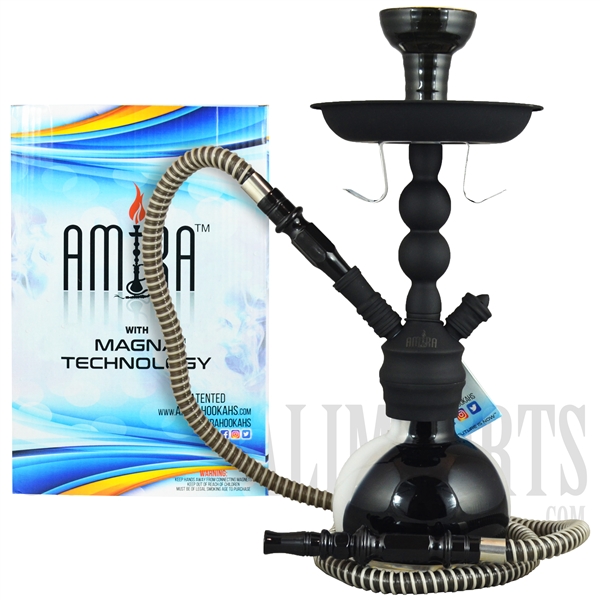 MG2006-BK-BK 16" Storm - Amira with Magna Technology - Black Shaft - Black Vase - One 50" Hose