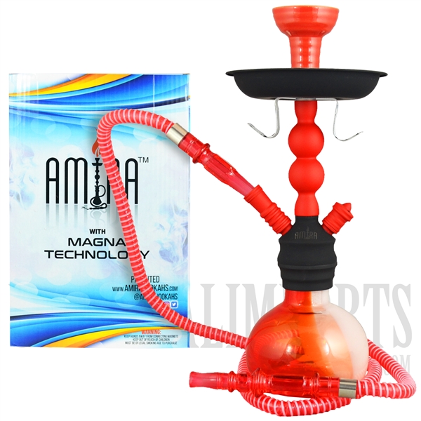 MG2006-RD-RD 16" Storm - Amira with Magna Technology - Red Shaft - Red Vase - One 50" Hose