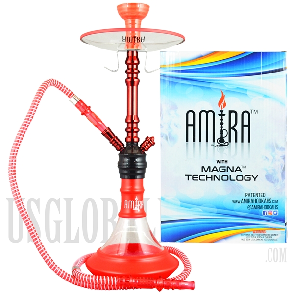 MG2007-RD-RD 23" Lightning - Amira with Magna Technology - Red Shaft - Red Vase - One 50" Hose