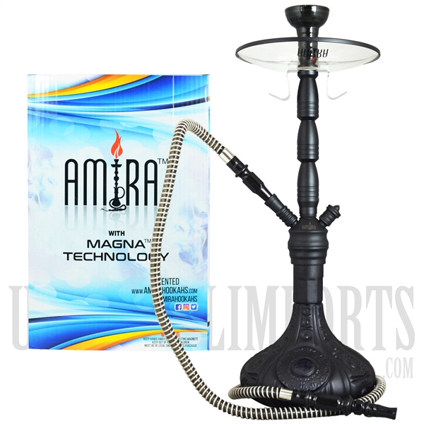 MG2008-BK-BK 22" Thunder - Amira with Magna Technology - Black Shaft - Black Vase - One 50" Hose