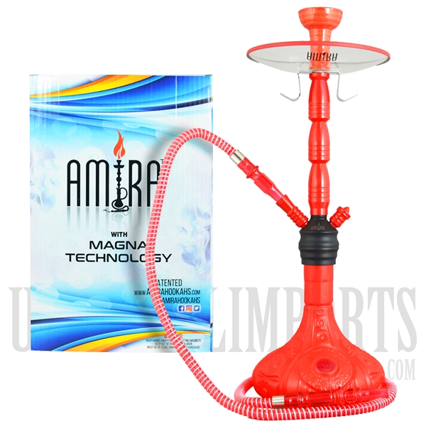 MG2008-RD-RD 22" Thunder - Amira with Magna Technology - Red Shaft - Red Vase - One 50" Hose