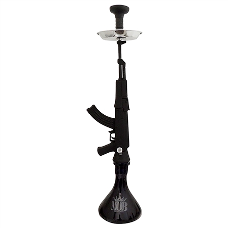 MOB-HK-1045-BK 33" MOB AK-47 Hookah | Black