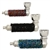 MP-0109 3" Plain Beads Metal Hand Pipe | Colors Come Assorted