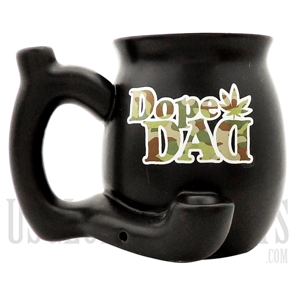 MUG-15 4.5" Dope Dad Mug Hand Pipe | Camo