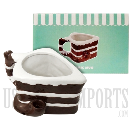 MUG-23 3" Cake Mug Hand Pipe