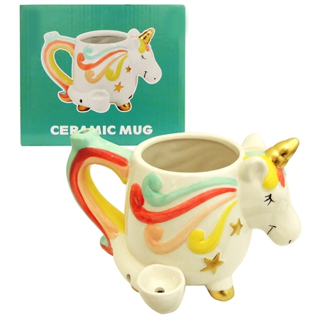 MUG-24 4" Unicorn Mug Hand Pipe