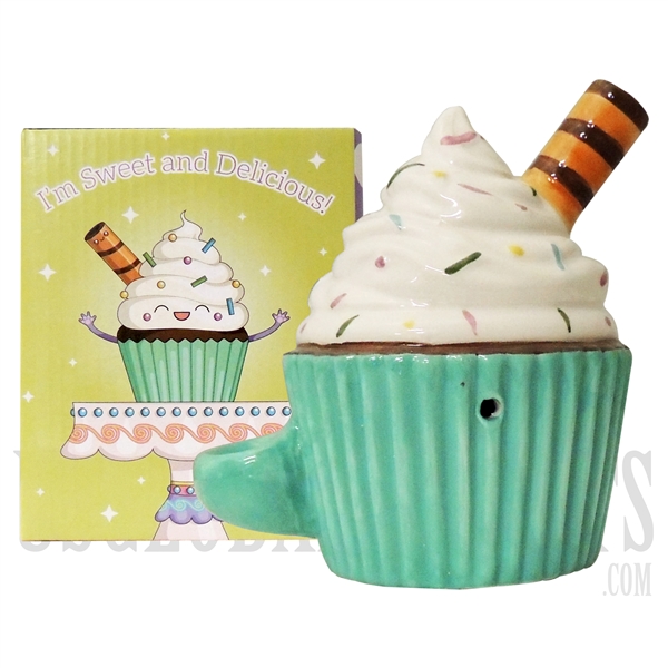 MUG-30 4" Cupcake Hand Pipe