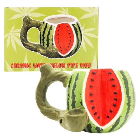 MUG-39 4" Watermelon Mug Hand Pipe