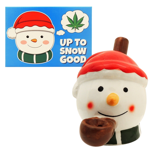 MUG-46 5"Snowman Hand Pipe