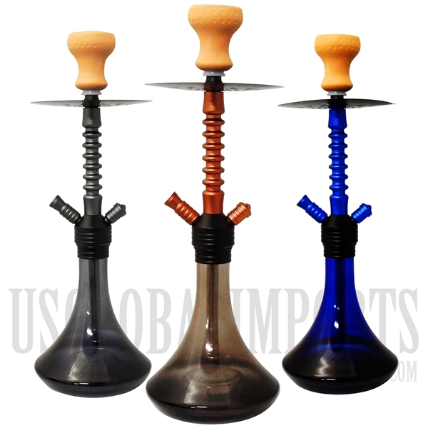 ND-214-M2-1 Yahya Hookah 19" | 3 Color Options