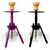 ND-SPIDER Yahya Hookah 15" | Many Color Options