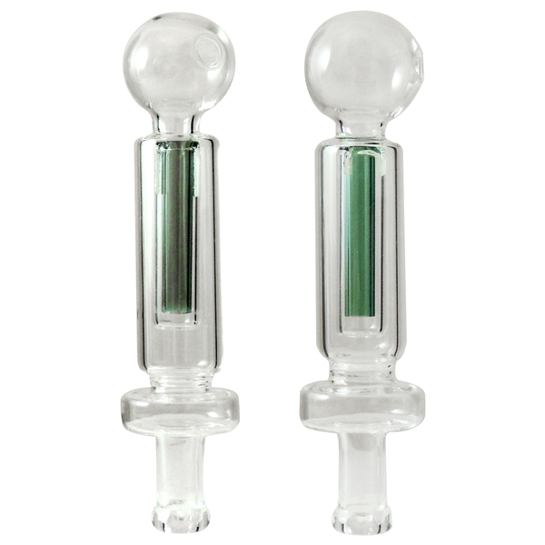 OB-189 5" Oil Burner Glass Water Pipe | with Perc