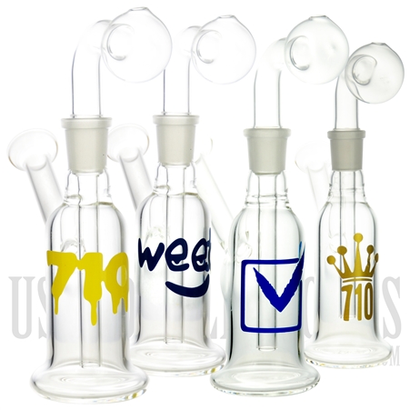 OB-200 8" Glass Oil Burner + Water Pipe + Decal. Different options available