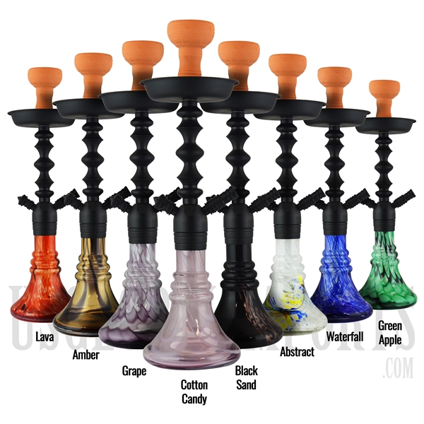 PH-1015 21" Pharaohs Halo Hookah. 8 Color Options