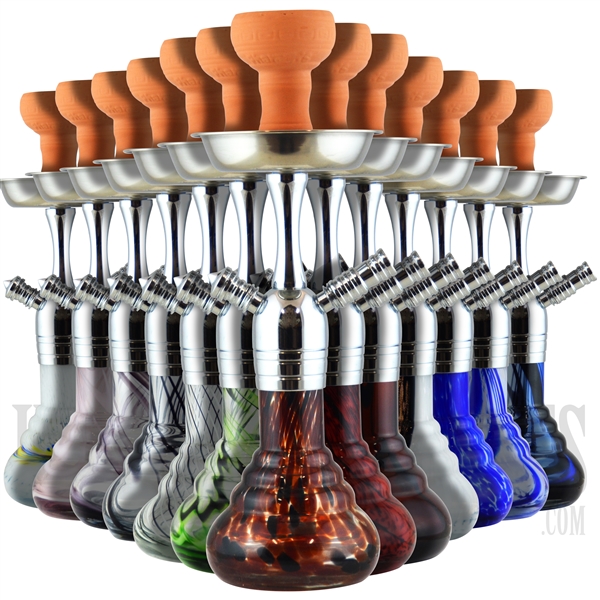 PH-1016 20" Pharaohs Kaya Hookah. 13 Color Options