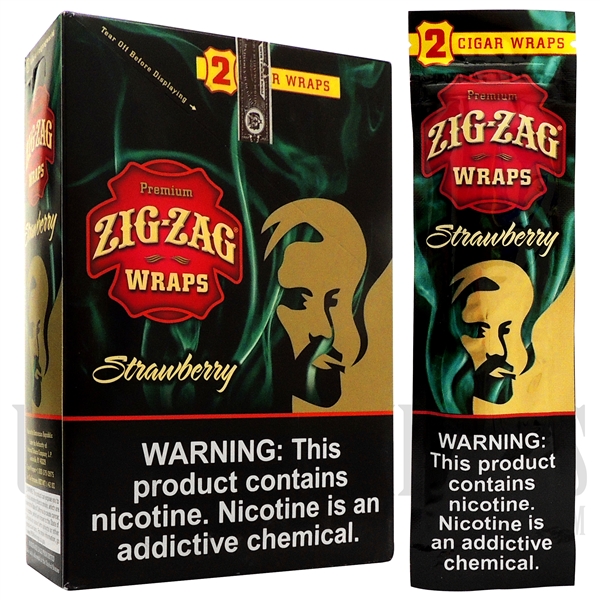 PZZ-1 Premium Zig-Zag Wraps | 25 Packs | 2 Wraps Each Pack | 50 Cigar Wraps