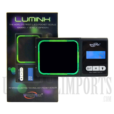 SC-128 WeighMax Luminx 1000g LED Digital Light Scale | Black