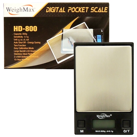SC-99 WeighMax W-HD800 | Digital Pocket Scale