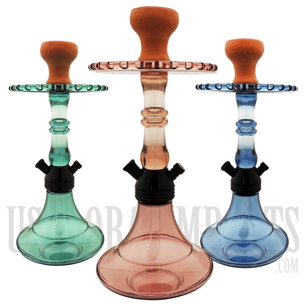 SIH-100 15" Acrylic Hookah | Many Color Choices