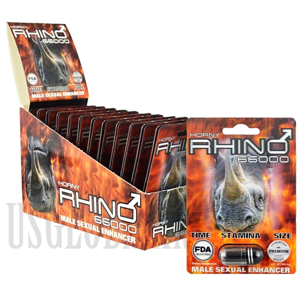 SS-41 Horny Rhino 66000 | 500mg | 24ct