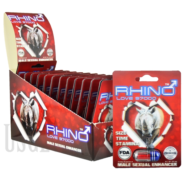 SS-61 Rhino Love 97000 - 24ct 500mg Each Pill. FDA Registered