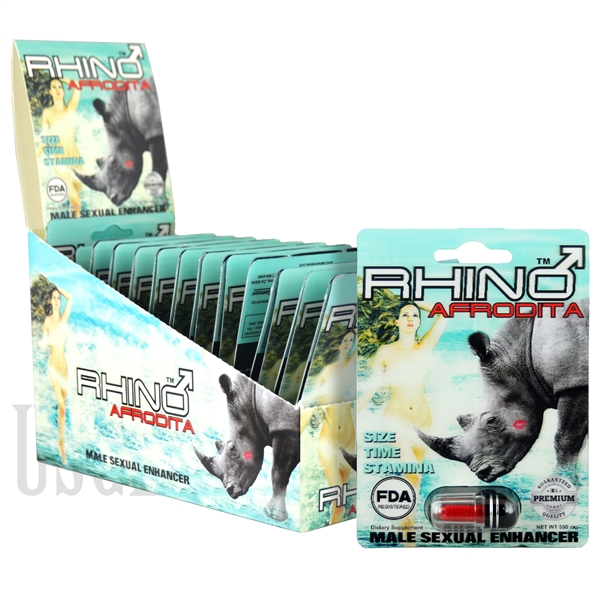 SS-64 Rhino Afrodita - 24ct 500mg Each Pill. FDA Registered