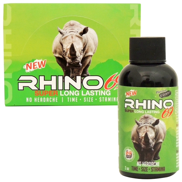 SS-82 Rhino69 Platinum 69K Male Sexual Performance Enhancement Drink. 12ct. 2oz. Bottles. Time. Size. Stamina