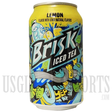 ST20 Brisk Iced Tea Soda Stash Can