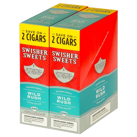 SW-200_WR Swisher Sweets | Save On 2 Cigars | 30 Pouches | Wild Rush