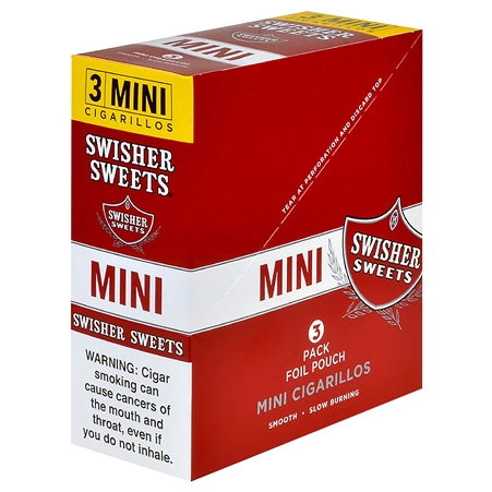 SW-300_C Swisher Sweets | 3 Mini | 45 Cigars | Classic