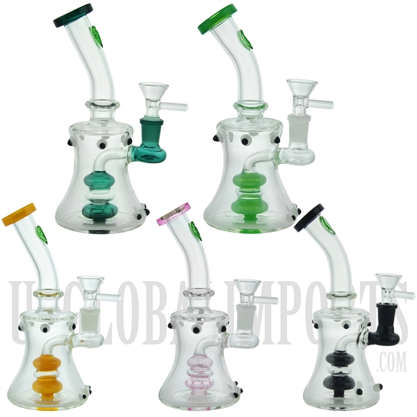 SY-N4 8" Water Pipe + Showerhead + Bent Neck + Color