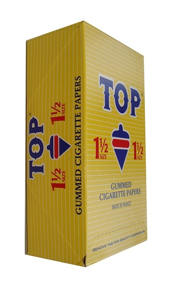 TP-01 TOP PAPER 1 1/2  GUMMED CIGARETTE PAPERS