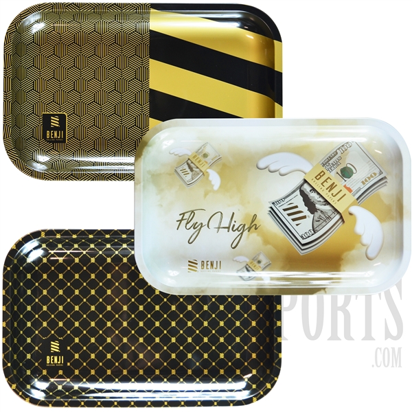 TR-26 11" x 7" Tin Benji Rolling Tray