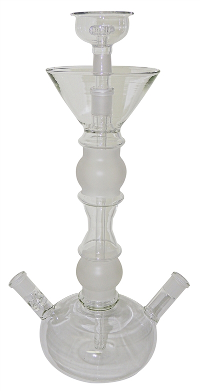 TZ006 Glass Hookah 18"