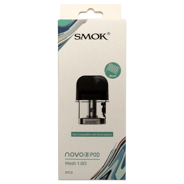 VPEN-1034 SMOK Novo 2 Pod | 3pcs | Mesh 1.0ohm Resistance