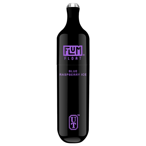 VPEN-1136-BRI Flum Float | Black Edition | 3000 Puffs | 8ML | 5% | 10 Pack | Blue Raspberry Ice