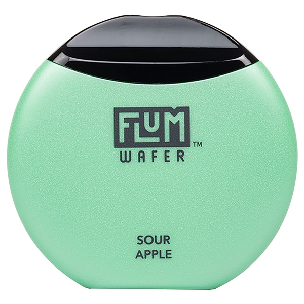 VPEN-1164-SA Flum Wafer | 1600 Puffs | 5% | 10 Pack | Sou Apple