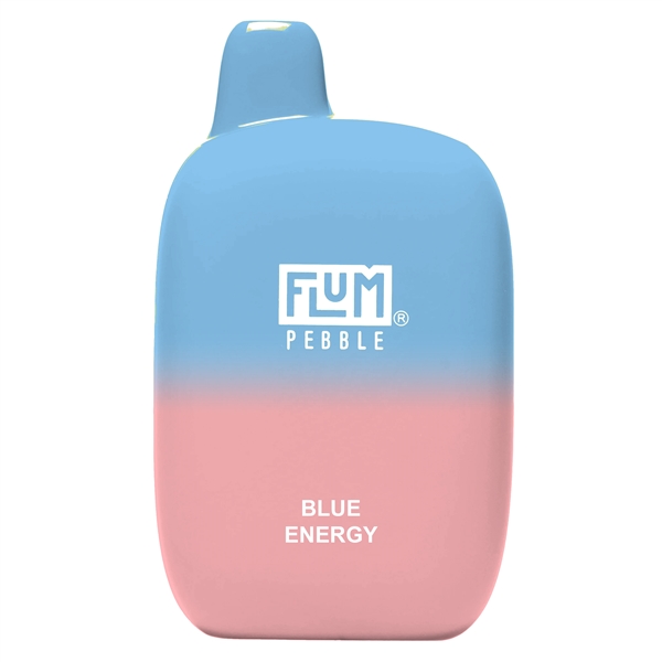 VPEN-1178-BE Flum Pebble | 6000 Puffs | 14ML TFN Rechargeable | 5% | 10 Pack | Blue Energy
