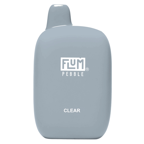VPEN-1178-C Flum Pebble | 6000 Puffs | 14ML TFN Rechargeable | 5% | 10 Pack | Clear