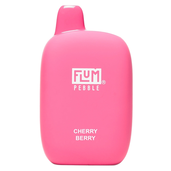 VPEN-1178-CB Flum Pebble | 6000 Puffs | 14ML TFN Rechargeable | 5% | 10 Pack | Cherry Berry