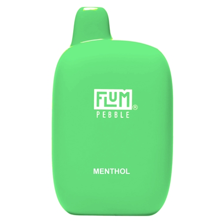 VPEN-1178-MTH Flum Pebble | 6000 Puffs | 14ML TFN Rechargeable | 5% | 10 Pack | Menthol