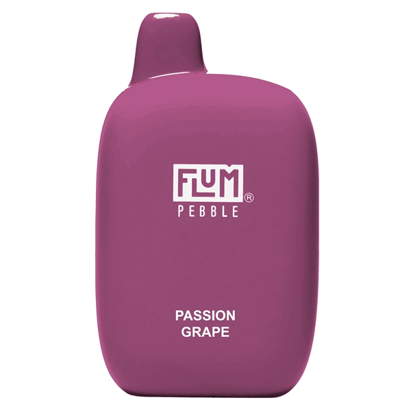 VPEN-1178-PG Flum Pebble | 6000 Puffs | 14ML TFN Rechargeable | 5% | 10 Pack | Passion Grape