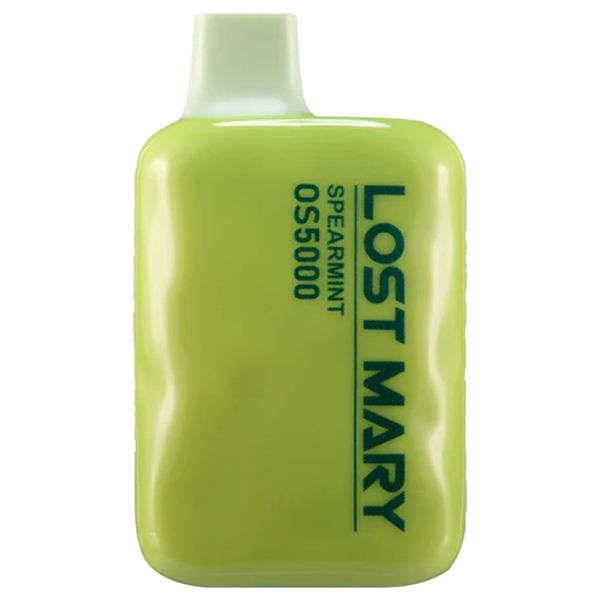 VPEN-1183-SPMT Lost Mary OS5000 Puffs | 13ML | Rechargeable | 10 ct | Spearmint