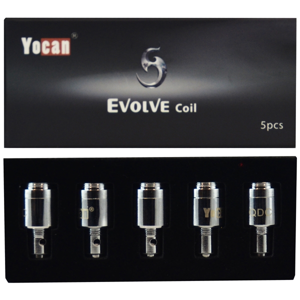 VPEN-12025896 Yocan Evolve Quartz Dual Coil | 5 pcs