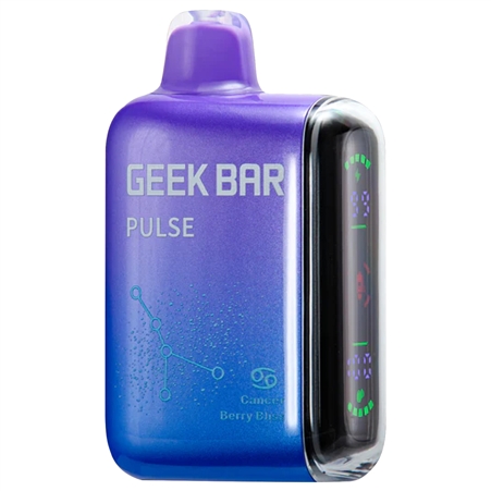VPEN-1210-BB Geek Bar Pulse Kit | 15k Puffs | 5ct | Berry Bliss