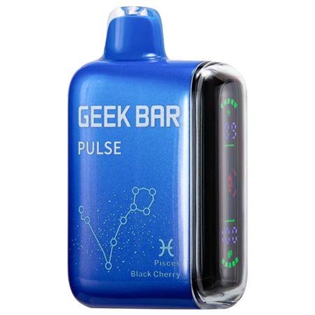 VPEN-1210-BC Geek Bar Pulse Kit | 15k Puffs | 5ct | Black Cherry