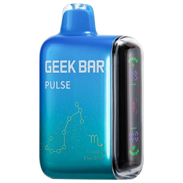 VPEN-1210-BM Geek Bar Pulse Kit | 15k Puffs | 5ct | Blue Mint