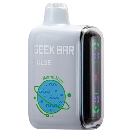 VPEN-1210-MIA Geek Bar Pulse Kit | 15k Puffs | 5ct | Miami Mint