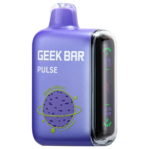 VPEN-1210-MTA Geek Bar Pulse Kit | 15k Puffs | 5ct | Meta Moon