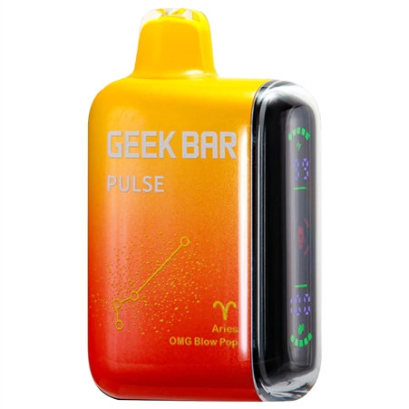 VPEN-1210-OMG Geek Bar Pulse Kit | 15k Puffs | 5ct | OMG Blow Pop